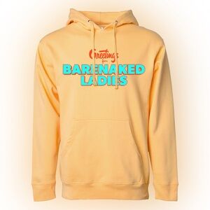 Barenaked Ladies Beach Chair Peach Hoodie 2XL New Without Tags